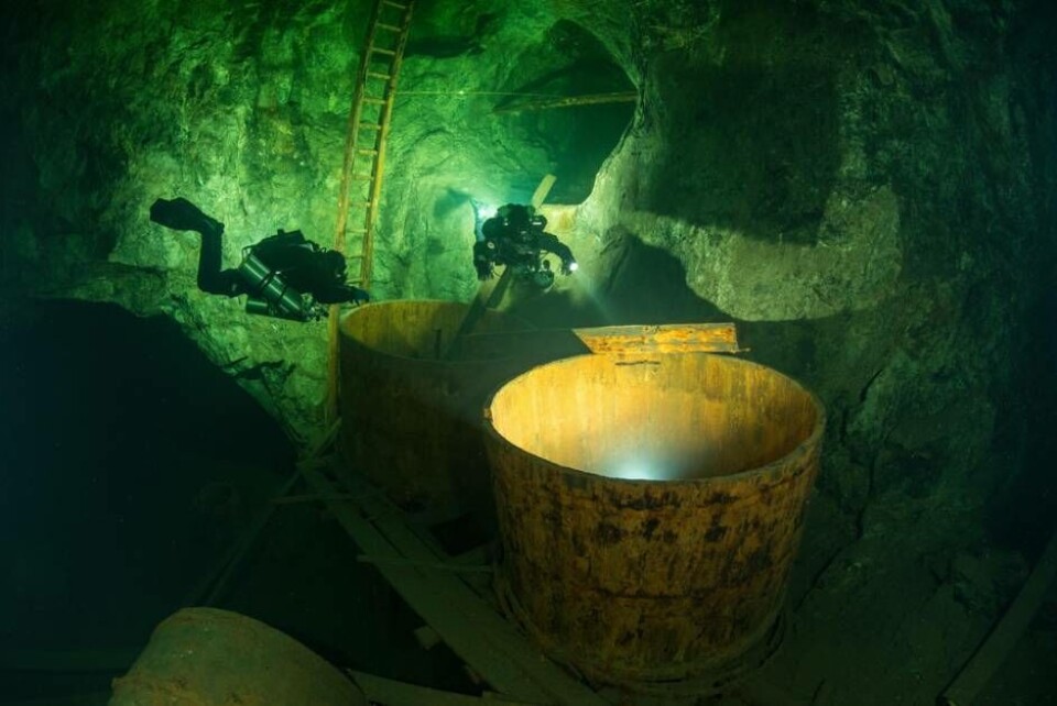 De mystiska tunnorna som hittades i Sala silvergruva har gäckat forskarna under många åt, men nu har mysteriet fått en lösning. Foto: Sala silvergruva