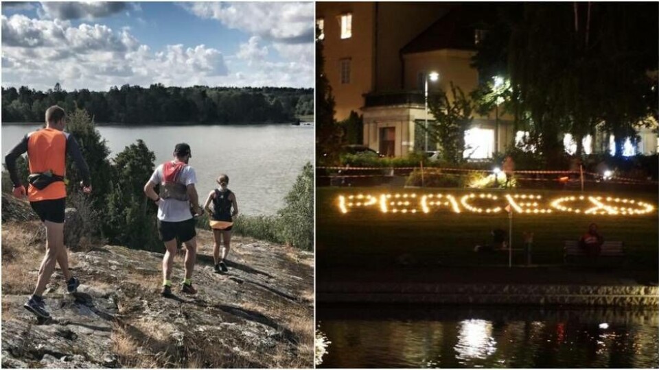 Helgen bjuder på lopp på Ängsö och Kulturnatt inne i centrala Västerås. Foto: Westeros trail running society/Josefine Wijkström