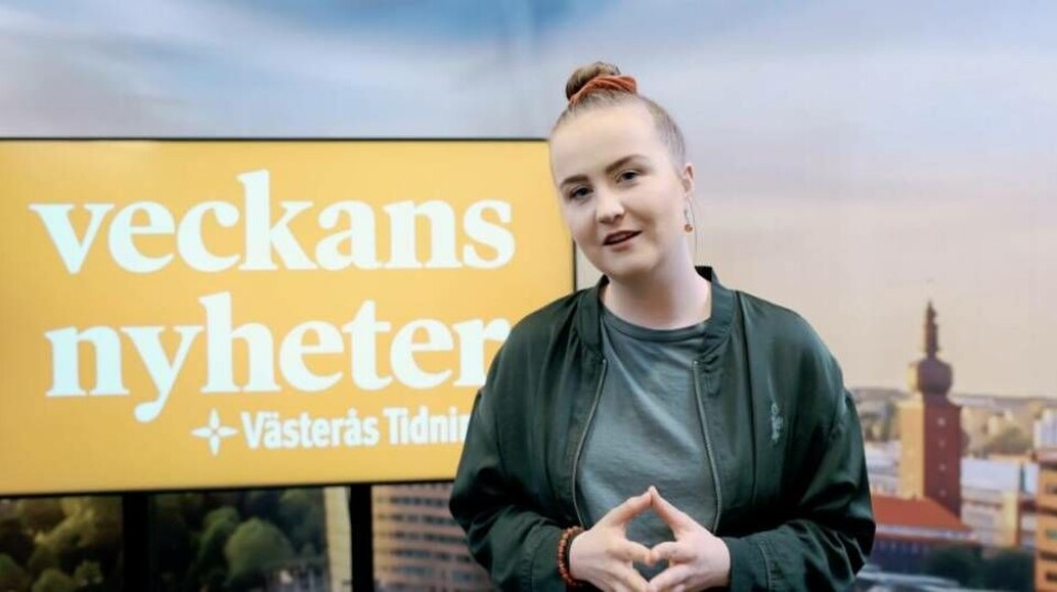 Josefin Östevik guidar oss genom veckans nyhetshändelser från Västerås Tidning. Foto: Avig Kazanjian Josefin Östevik guidar oss genom veckans nyhetshändelser från Västerås Tidning. Foto: Avig Kazanjian