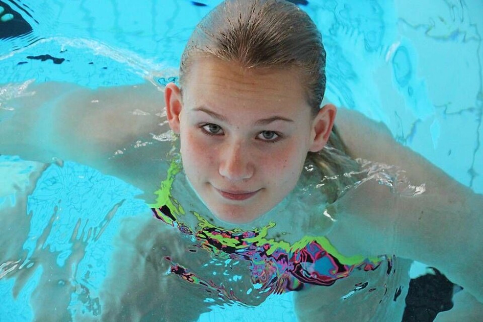 Emma Johansson tog tre medaljer på ungdoms-SM förra helgen. Foto: Jonas Bergkvist