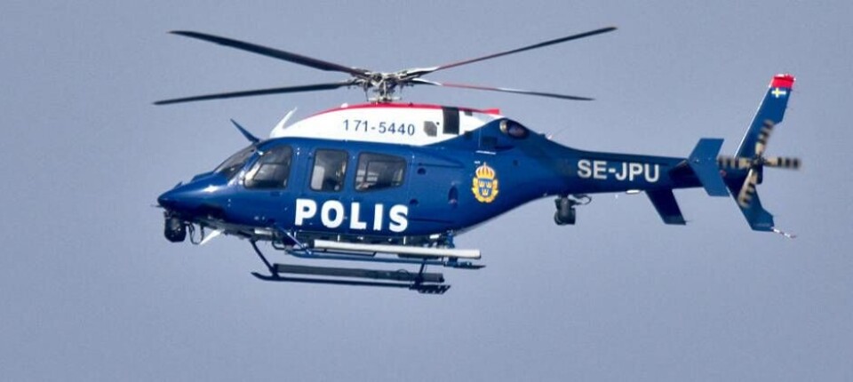 JUST NU: Inbrottstjuvar gripna - jagades med helikopter
