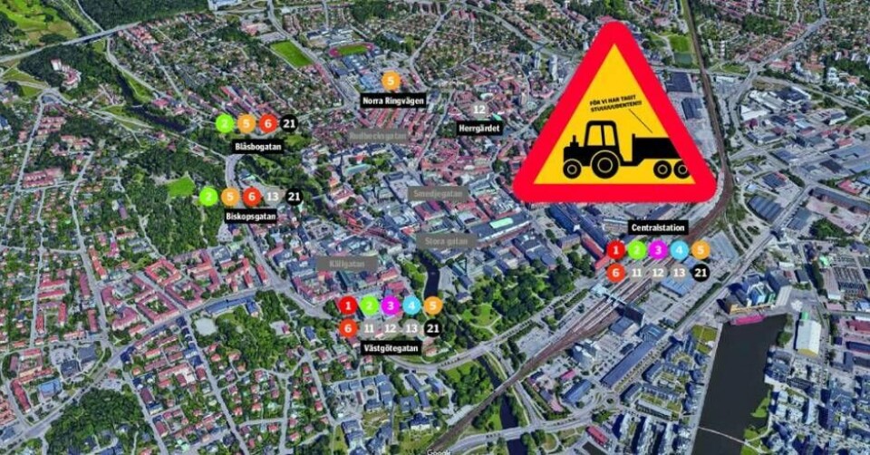 Dags för studentfest i Västerås