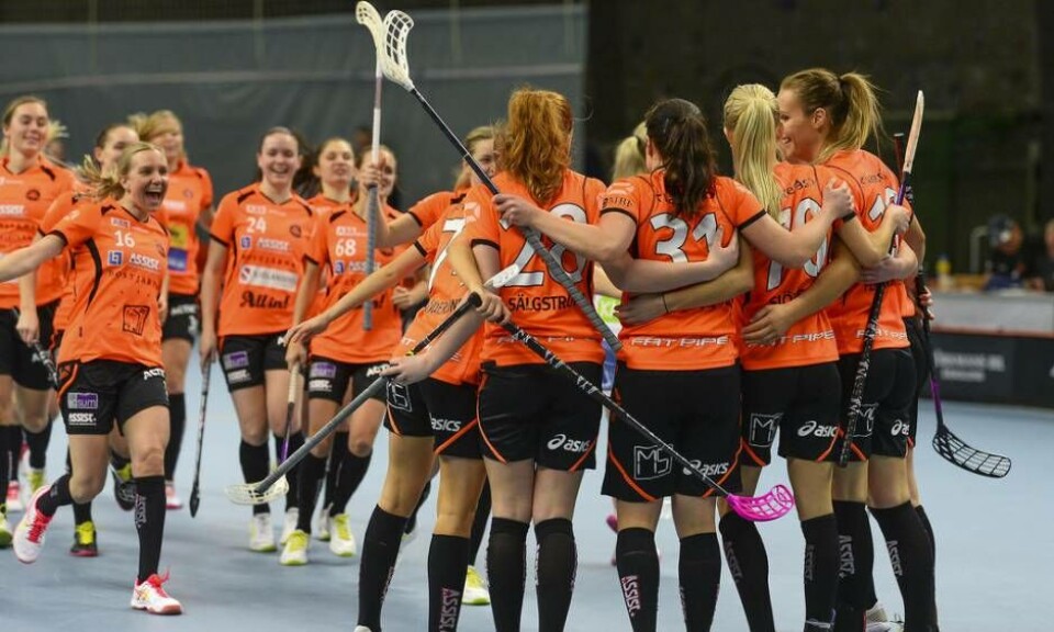 Jubel hos Tigers – ännu en ung stortalang är klar för Västeråsklubben till nästa säsong. Foto: Stefan Lindgren