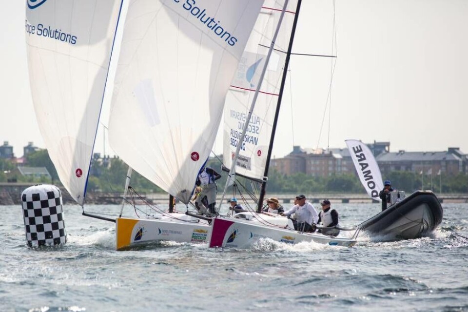 Kappsegling. Allsvenska finalen i segling avgörs i Västerås kommande helg. Foto: Daniel Stenholm