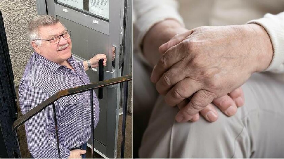 Olofsson, avgående ordförande för PRO i Västerås, berättar om hur coronapandemin har påverkat föreningens medlemmar. Foto: Jonas Edberg