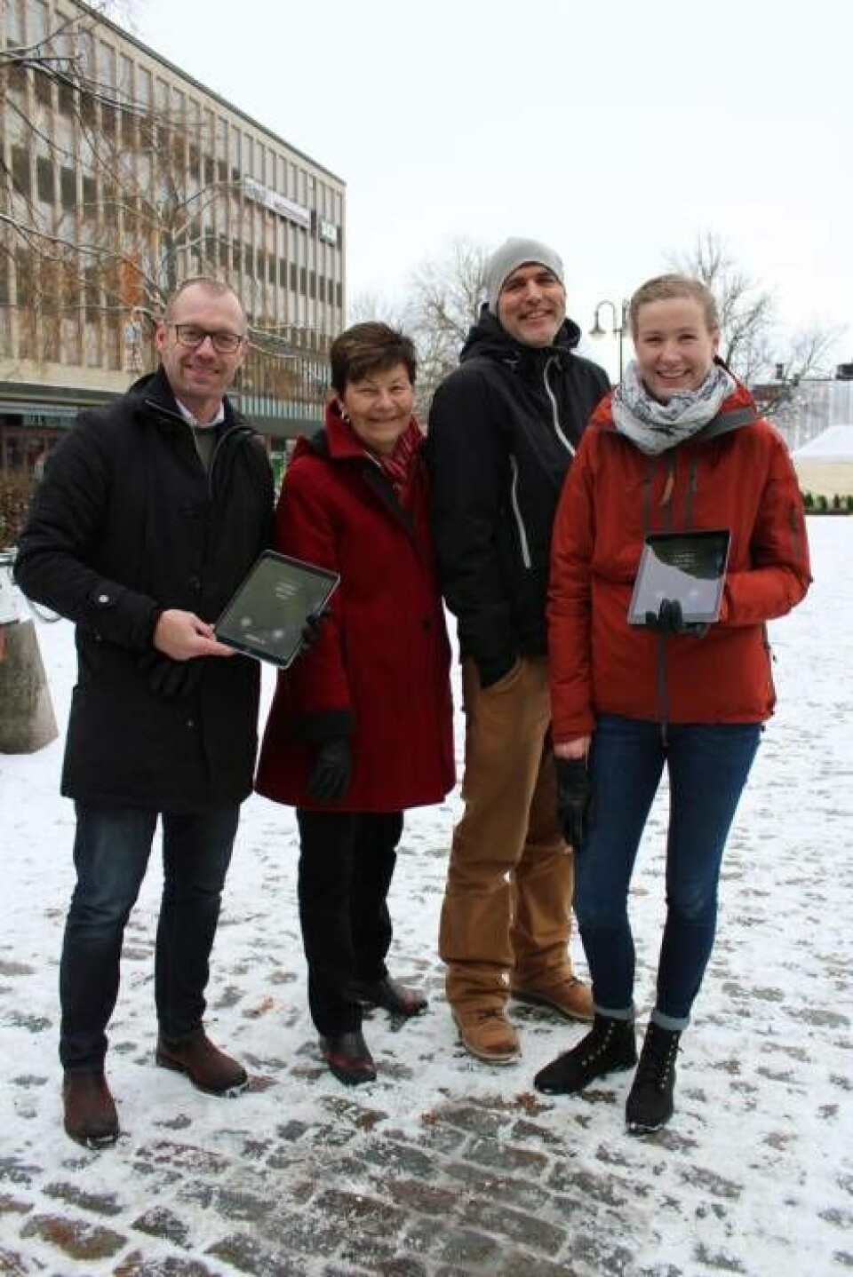 Christian Brobeck, Ulla Persson, Tobias Boogh och Elin Sjöström.