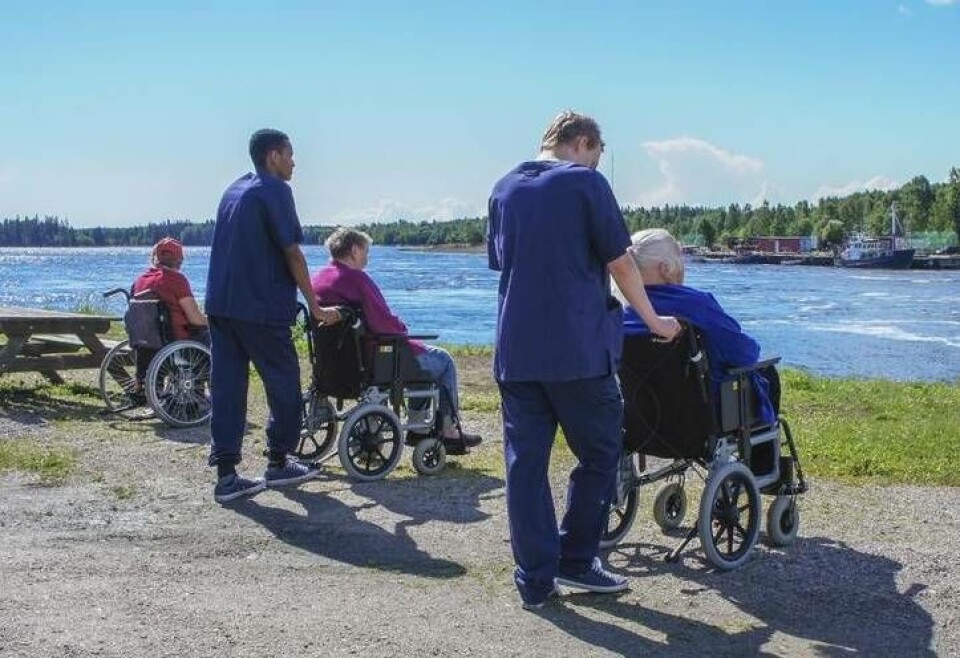 Äldre drabbas hårt av värmeböljan