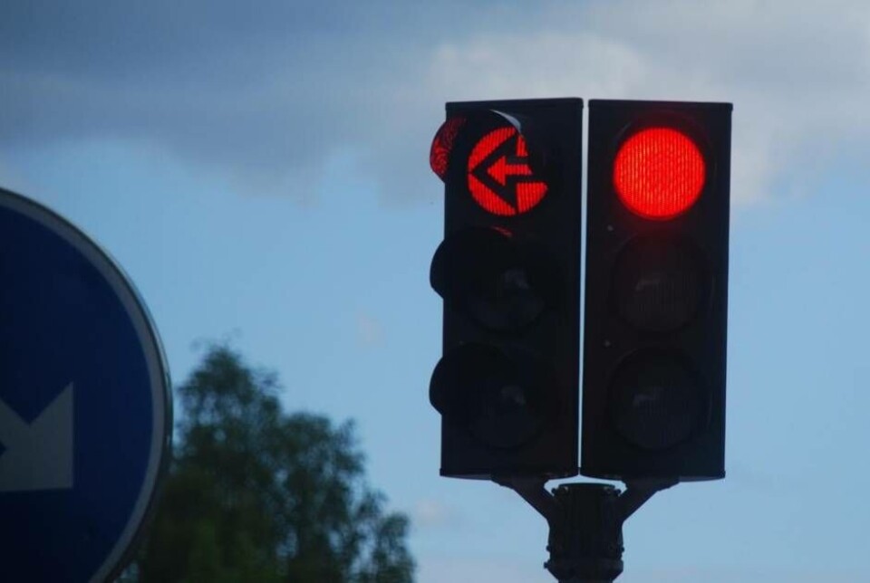 Betyder inte rött ljus stopp längre?