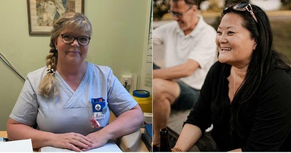 Anna Gardeblad och Kim Norman ligger bakom den nya insamlingen där västeråsarna uppmanas att skänka en procent av skatteåterbäringen till välgörenhet. Foto: Privat/Henrik Mill