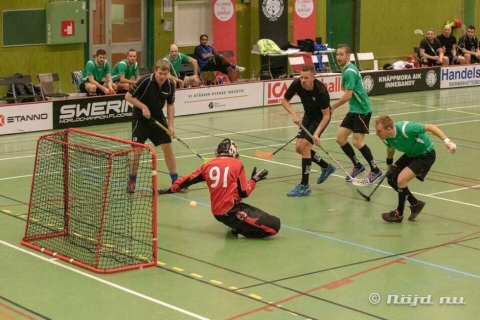 Bild från amatörfinalen mellan Borgens och Team Rogge. Foto: Benny Blomqvist