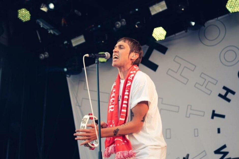 Thomas Stenström under sin senaste spelning på Cityfestivalen 2019. Foto: Avig Kazanjian/avigphoto.se