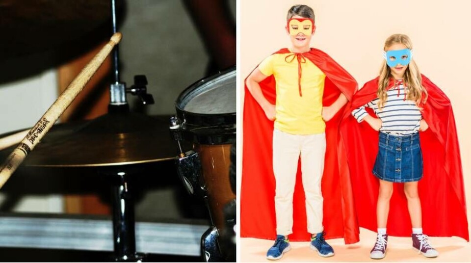 Kulturbanken i Västerås – första i sitt slag i landet. Musikinstrument och maskeraddräkter är två exempel på allt som går att lämna in till kulturbanken. Foto: Mostphotos