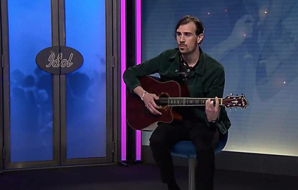Ludwig Hahn framförde låten 'We Used to Vacation' av bandet Cold War Kids under sin audition. Foto: TV4×1 / 2Visa bildtextBild 1 av 2