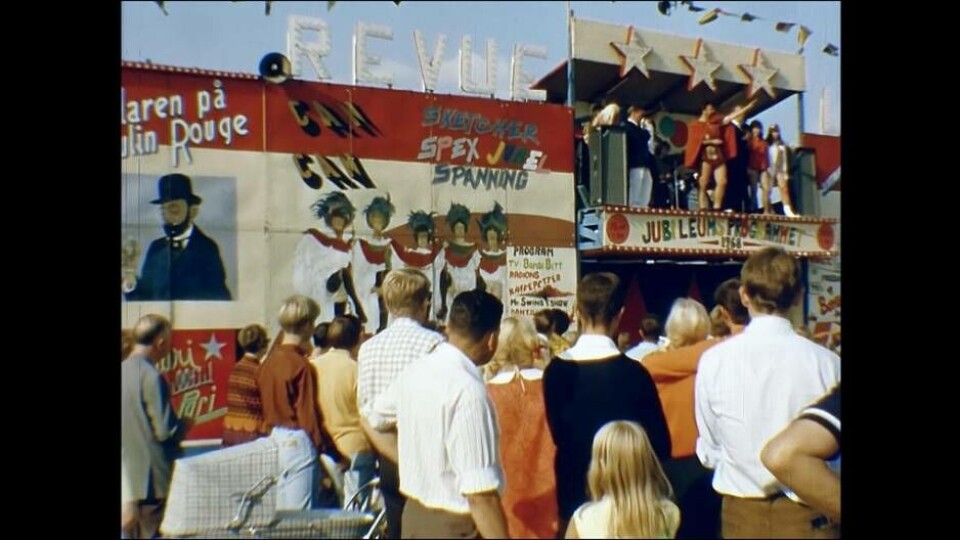 Marknaden 1968. Från den traditionstyngda marknaden på Rocklunda. Foto: Kurt Fröberg