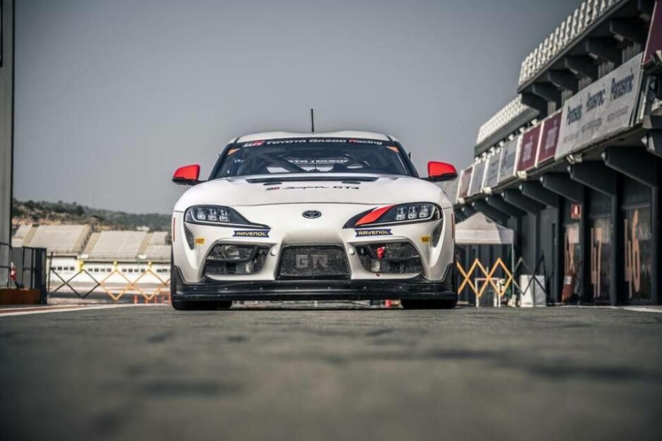 Skärås kärra 2021 – Toyota GR Supra GT4 med 430 hästar. Foto: Toyota Sverige