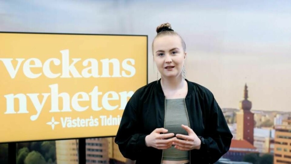 Josefin Östevik guidar oss genom veckans nyhetshändelser från Västerås Tidning. Foto: Avig Kazanjian