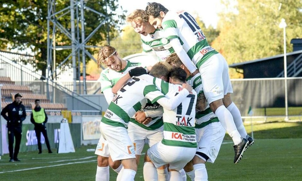 VSK är klara för Superettan! Foto: STEFAN LINDGREN/Arkiv