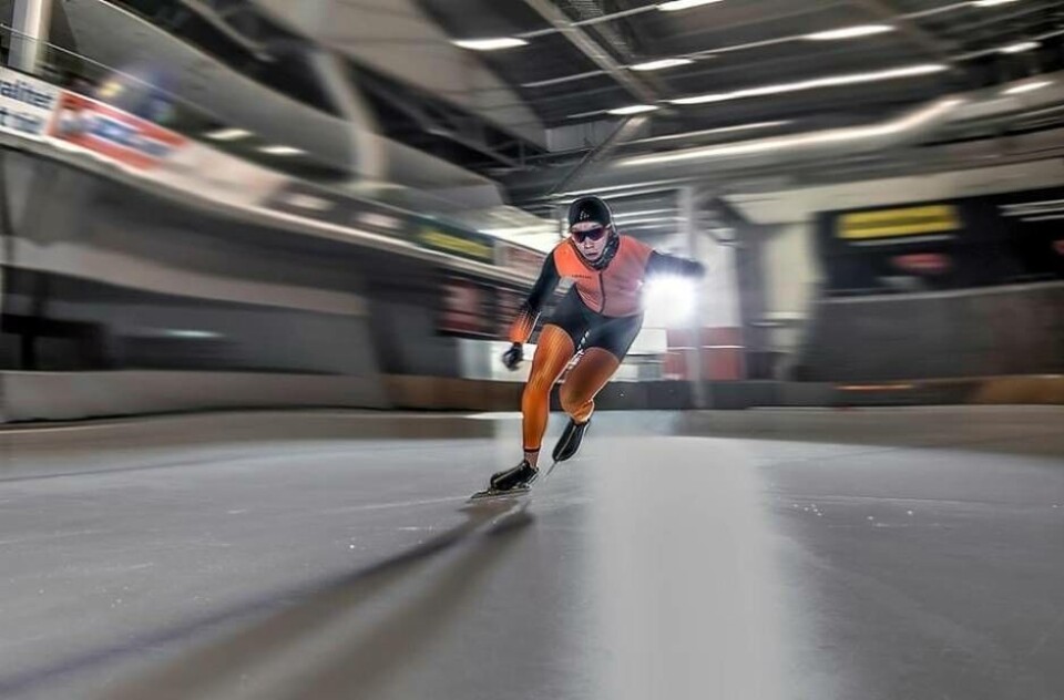 Mot Milano 2026. SK Pollux-skrinnaren Oskar Nilsson ingår i SOK:s satsning mot vinter-OS i Milano 2026. Foto: Stefan Borg