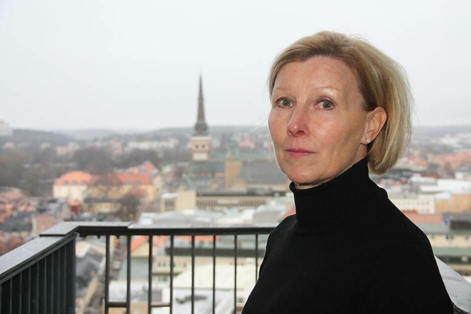 There.s a new queen in town. Från 1 januari är Helene Öhrling Västerås nya stadsdirektör. ”På sikt hoppas jag att det kommer att märkas att det är en ny stadsdirektör, att vi gör en förflyttning åt rätt håll och att vi fortsätter vår utveckling här i staden”, säger hon. Foto: Sofie Tejre