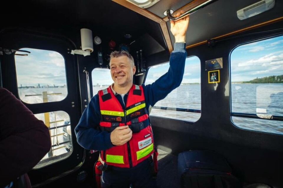 Joakim Brosten, stationsansvarig i Västerås, är förberedd på att sommaren blir intensiv för sjöräddarna. Foto: Avig Kazanjian