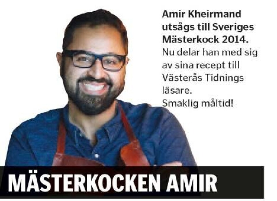 Tre förrätter till nyårsmiddagen
