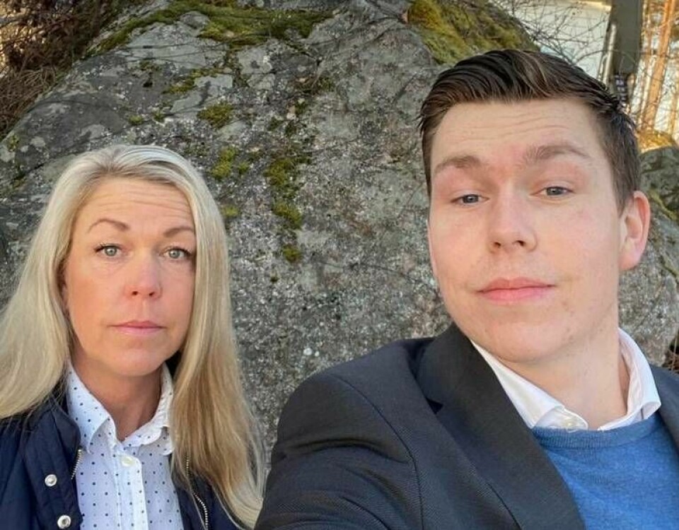 Bättre relation. Emma och hennes son Pontus föreläser och ger tips, inte pekpinnar till hur man kan hantera att leva med en diagnos. Foto: Pontus Lundqvist