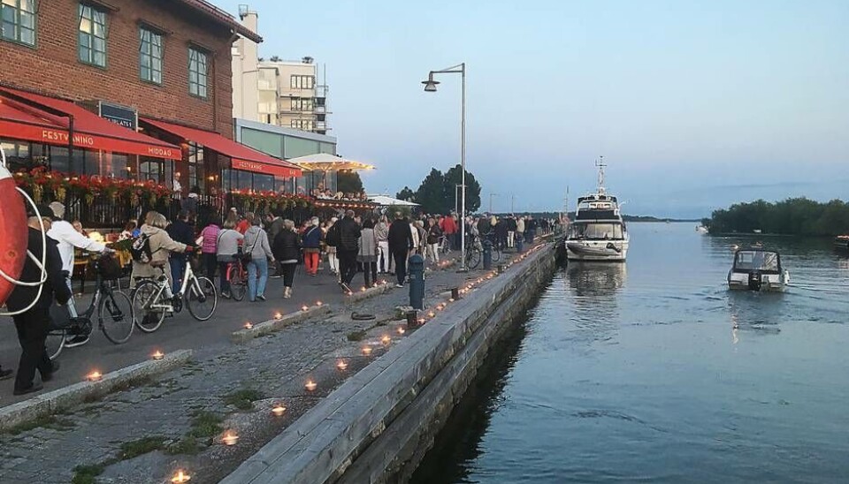 31 augusti – Lyskväll. Mälarpromenaden ska lysas upp (så länge vädret tillåter). Foto: Jonas Edberg
