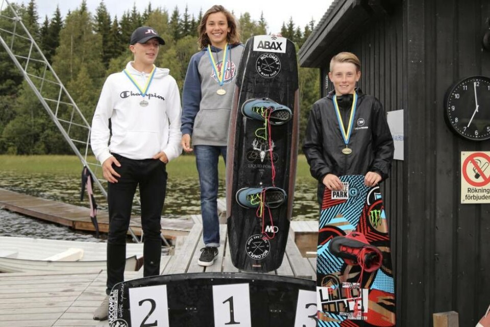 I Boys Traditional blev det också dubbelseger genom guldkillen Sebastian Framdahl och silver till David Eriksson. Foto: Jimmy Palm