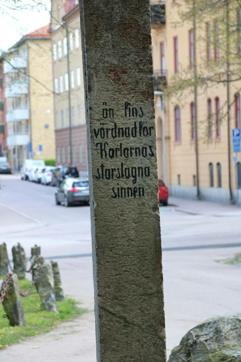 Nu renoveras stenarna på Djäkneberget: 'Det tar tid'