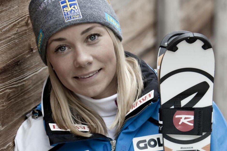 Frida Hansdotter. Foto: Pressbild/Arkiv
