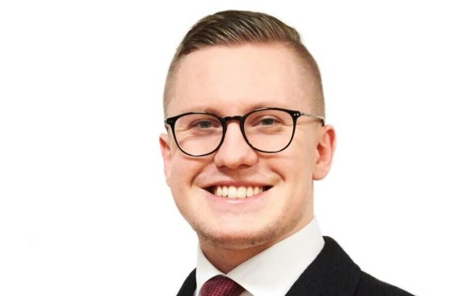 Emil Thessén. Foto: Sverigedemokraterna