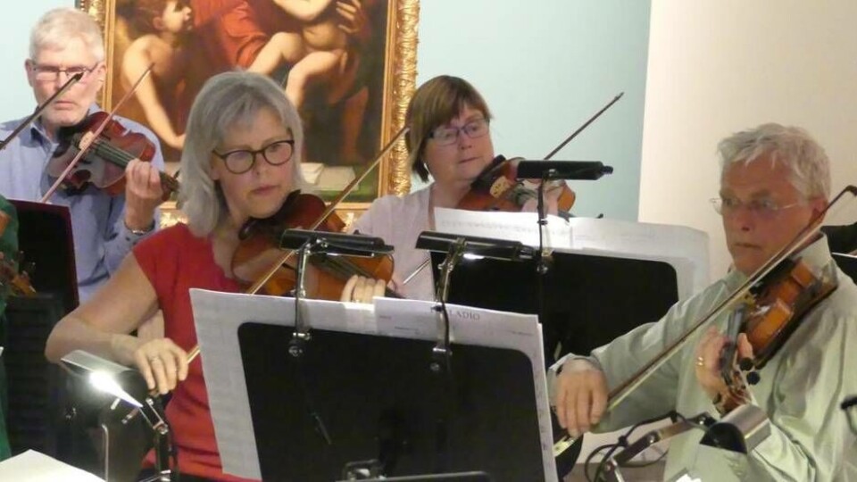 16 mars – Musik i vårvintertid. Kamus stråkensemble ger en konsert i samarbete med Västerås konstmuseum. Foto: Jesper Lange