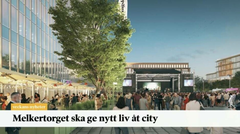 Fastighetsägaren Kungsleden planerar en storsatsning på Melkertorget. Foto: Avig Kazanjian Fastighetsägaren Kungsleden planerar en storsatsning på Melkertorget. Foto: Avig Kazanjian