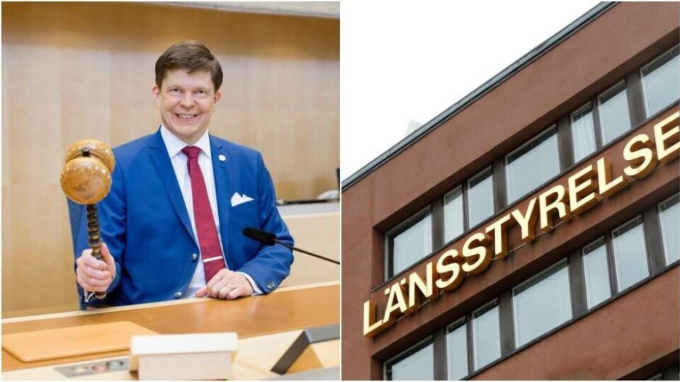 Talmannen Andreas Norlén har kontaktat landets samtliga länsstyrelser. Foto: Riksdagen/Mostphotos
