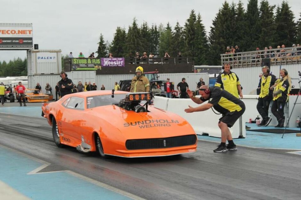 EM-ledande Janne Ericsson tävlade på Gardemoen Raceway i EDRS Nordiska serien. Nästa EM-deltävling körs på Hockenheim kommande helg. Foto: LCR.nu