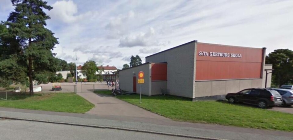 St Gertruds skola på Hammarby i Västerås. Foto: Google