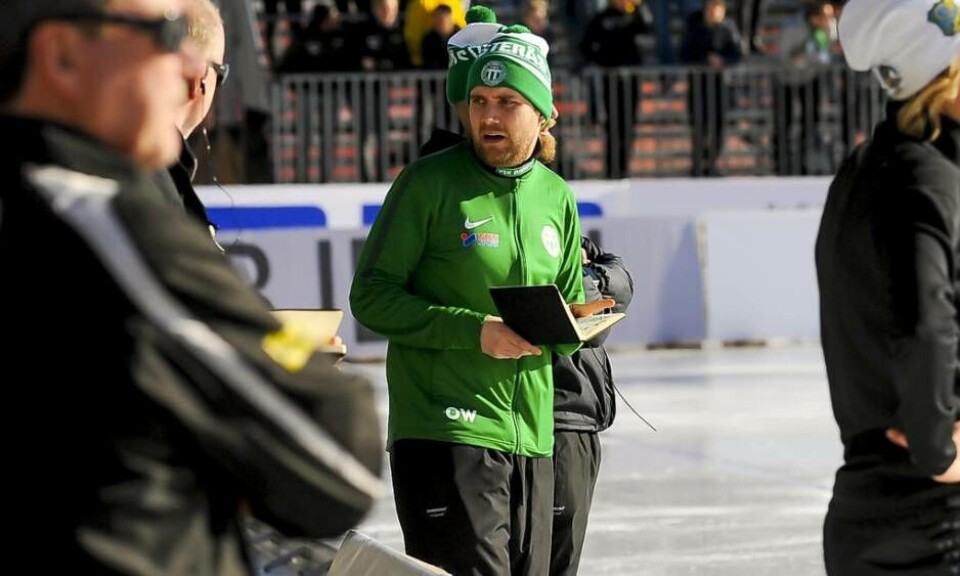 Olle Wiberg blir ny förbundskapten för svenska damlandslaget i bandy. Foto: Stefan Lindgren/Arkiv