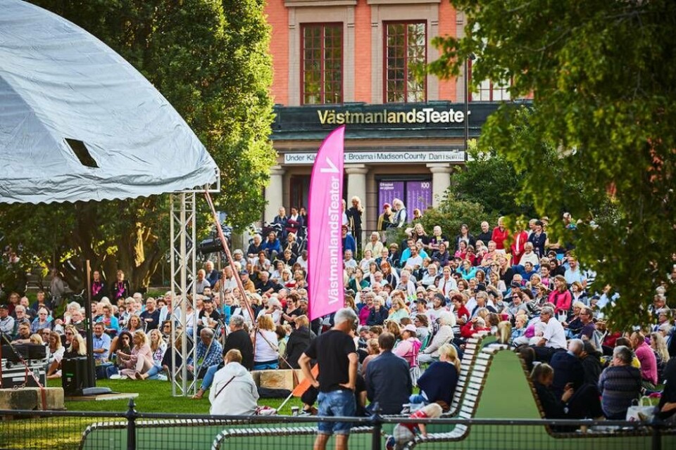 Föreställningar i det gröna. Dags för Parkteatern igen med start på onsdag. Foto: Pia Nordlander