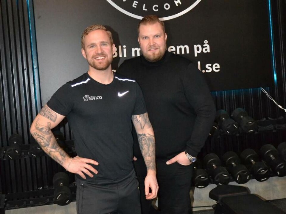 Claudio Salluzzi och Dennis Hilmarsen brinner för att frigöra outnyttjad potential. Foto: Helena Andersson
