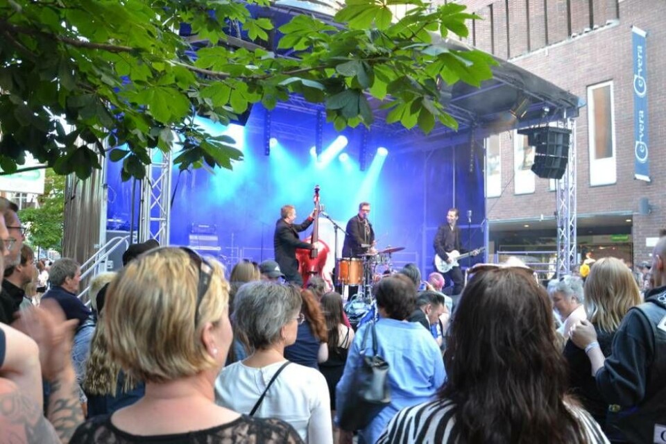 Cityfestivalen. Go Getters spelar under en tidigare Cityfestival. Foto: Helena Andersson
