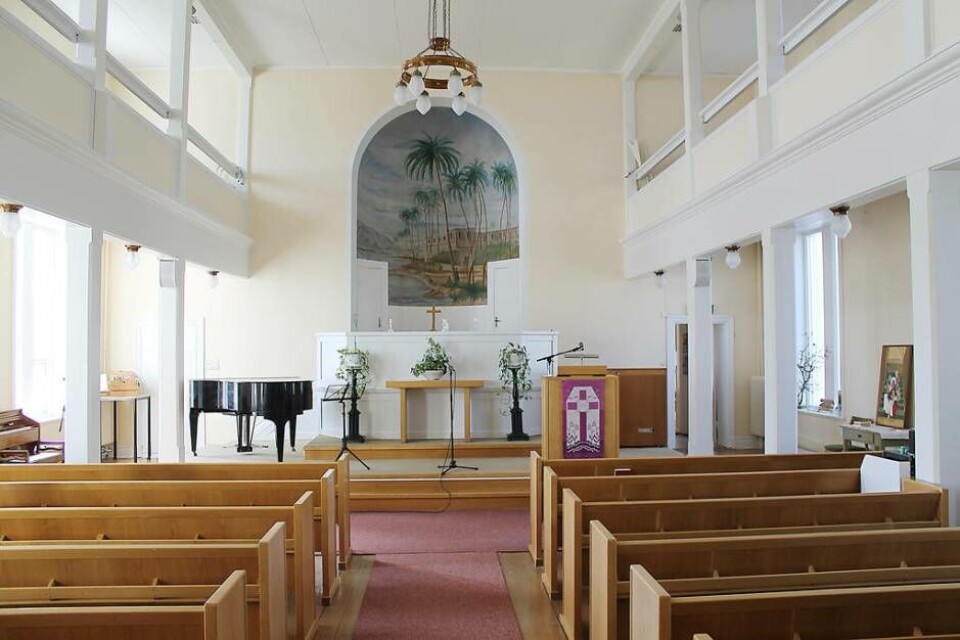 Kyrkorum. Det fina och stämningsfulla kyrkorummet.×1 / 3Visa bildtextBild 1 av 3