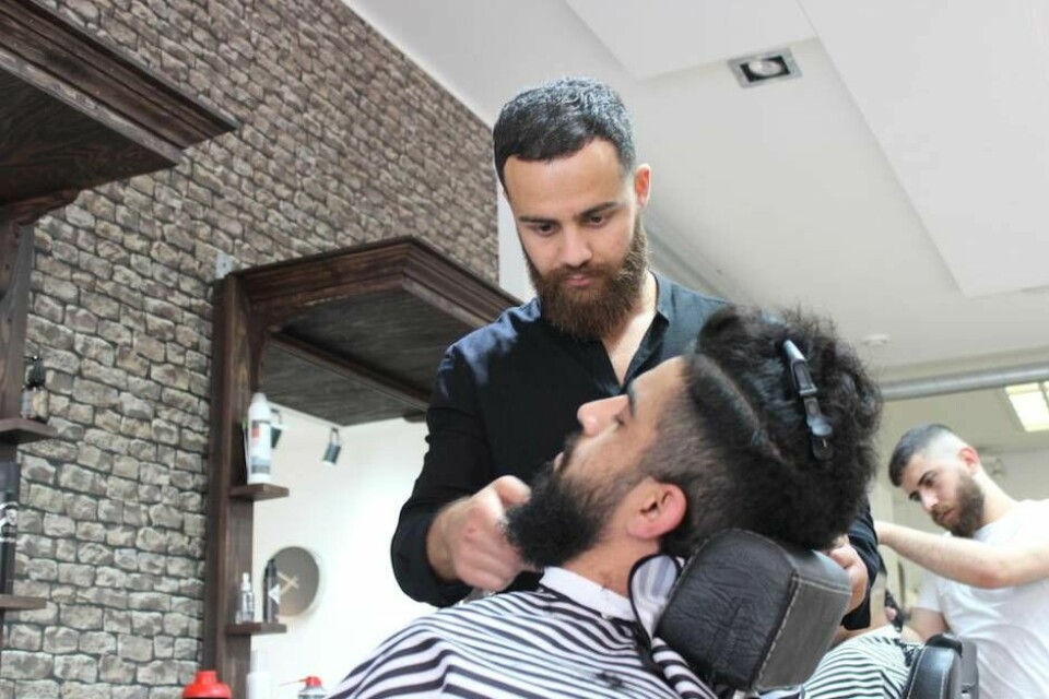 Ranjdar Mustafa tävlar om att bli Sveriges bästa barberare.