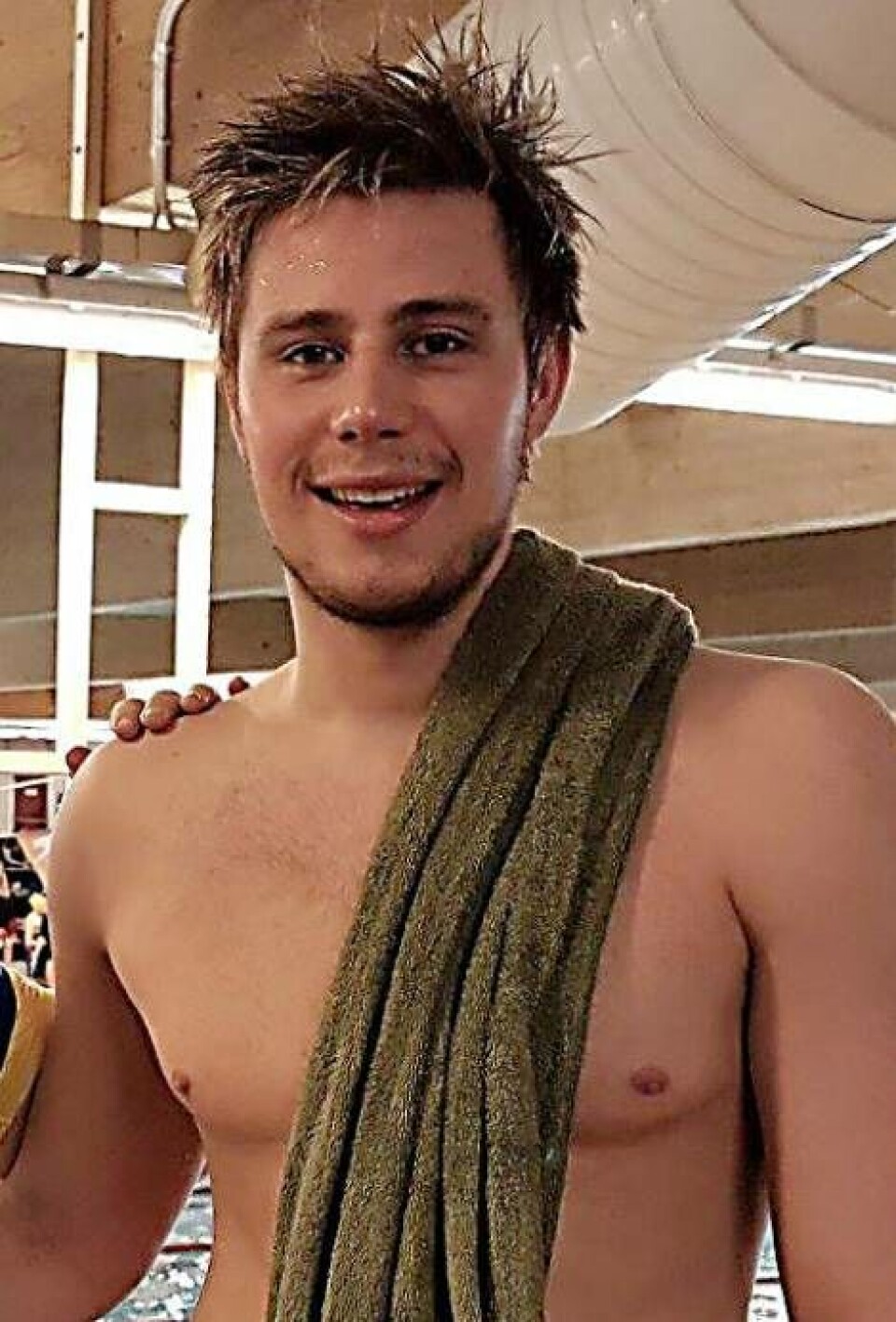 Gustaf Dahlman jagar också en plats i den svenska EM-truppen. Foto: VSS