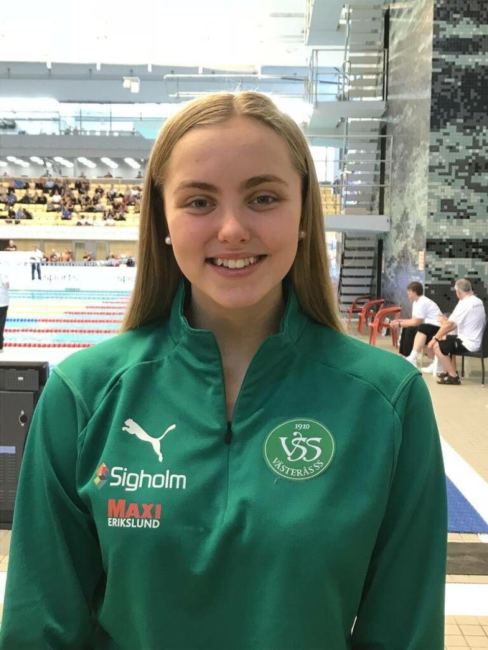 Edith Jernstedt i klubbdressen. Foto: VSS