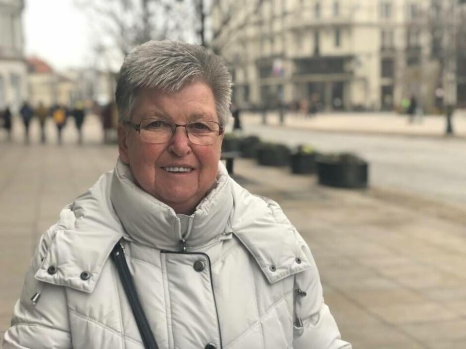 Sonja Bergquist söker den trevliga kvinnan hon träffade på Göteborgståget. Foto: Therese Bergquist