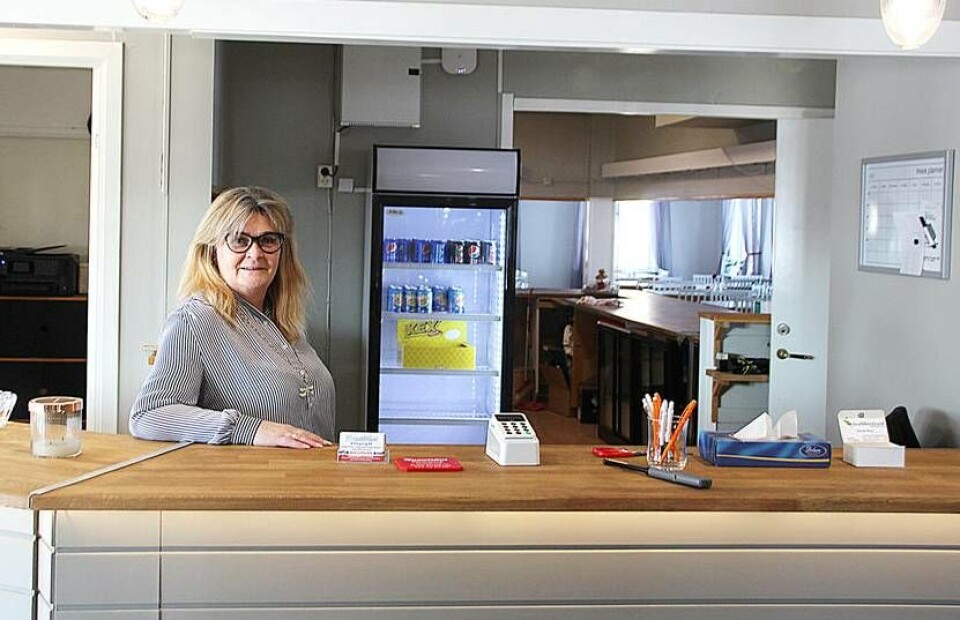 Karola Berg är platschef. Foto: Jonas Bergkvist