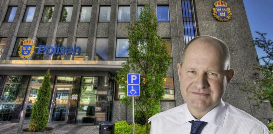Rikspolischef Dan Eliasson. Foto: Fredrik Kadesjö/Lars Hedelin