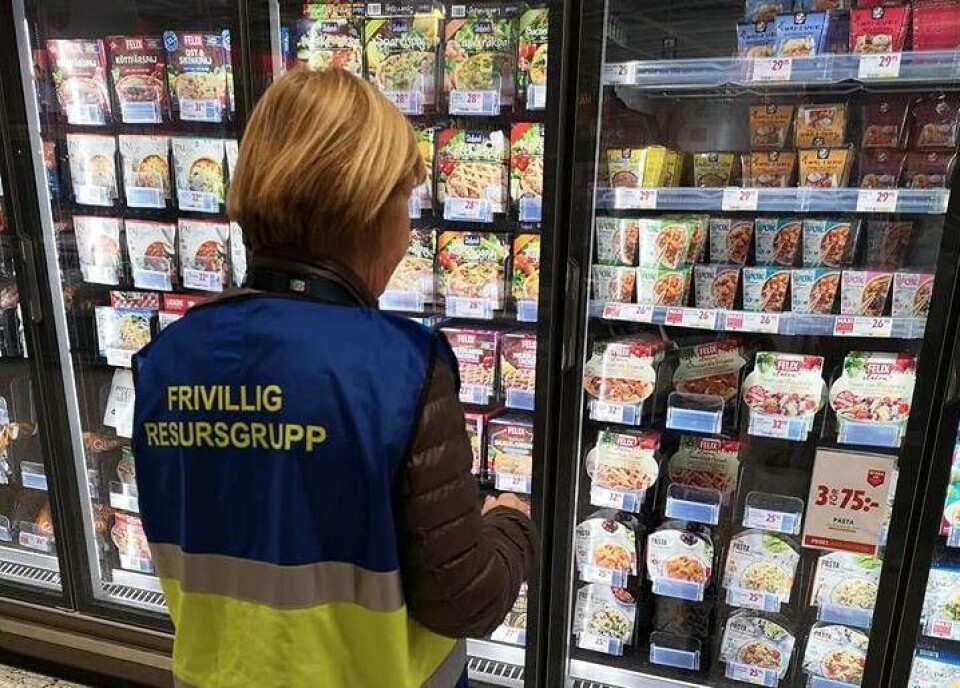 FRG hjälper till med att leverera mat till äldre i Västerås. Foto: Västerås stad