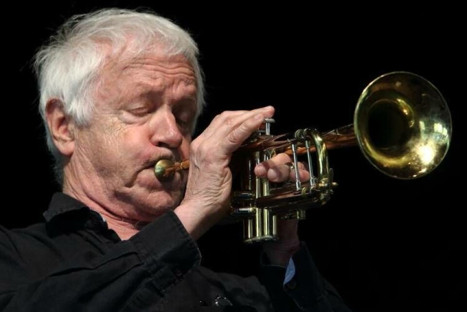 Jan Allan en av Sveriges levande jazzlegender. Foto: Sune Andersson