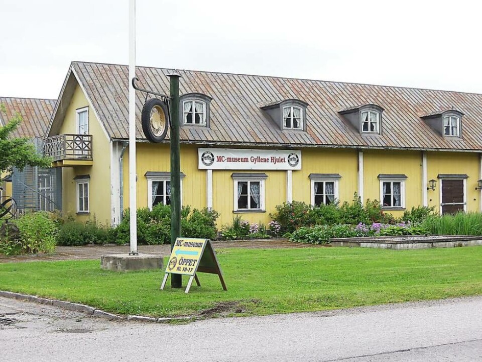 Stort museum. MC-museet är ett av Sveriges största motorcykelmuseum. Foto: Wikipedia